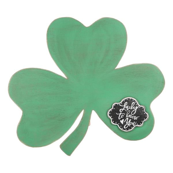 Shamrock Wood Topper - Thumbnail 2