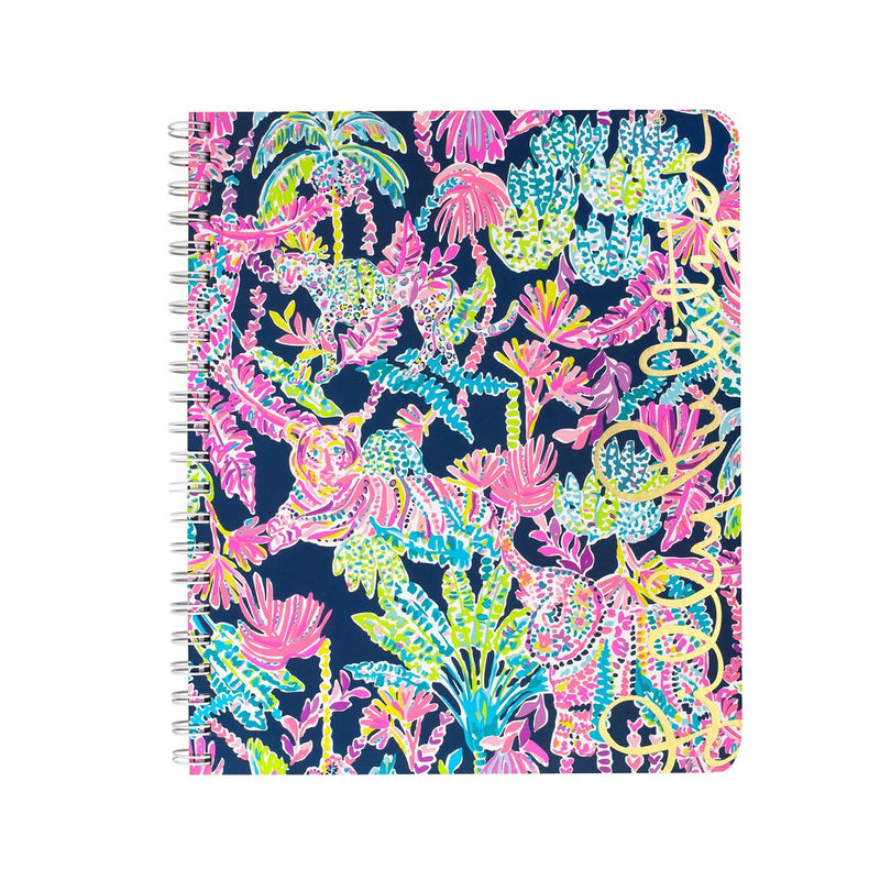 Lilly Pulitzer Large Notebook, Seen and Herd - Monogram Market