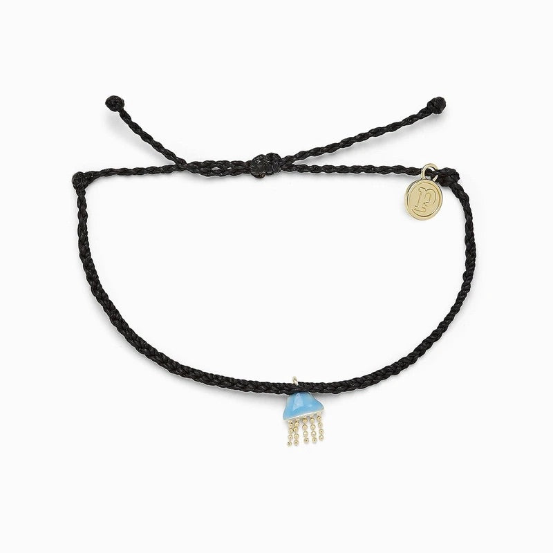 PuraVida Charity Bracelet, Gold Jellyfish Charm - Monogram Market
