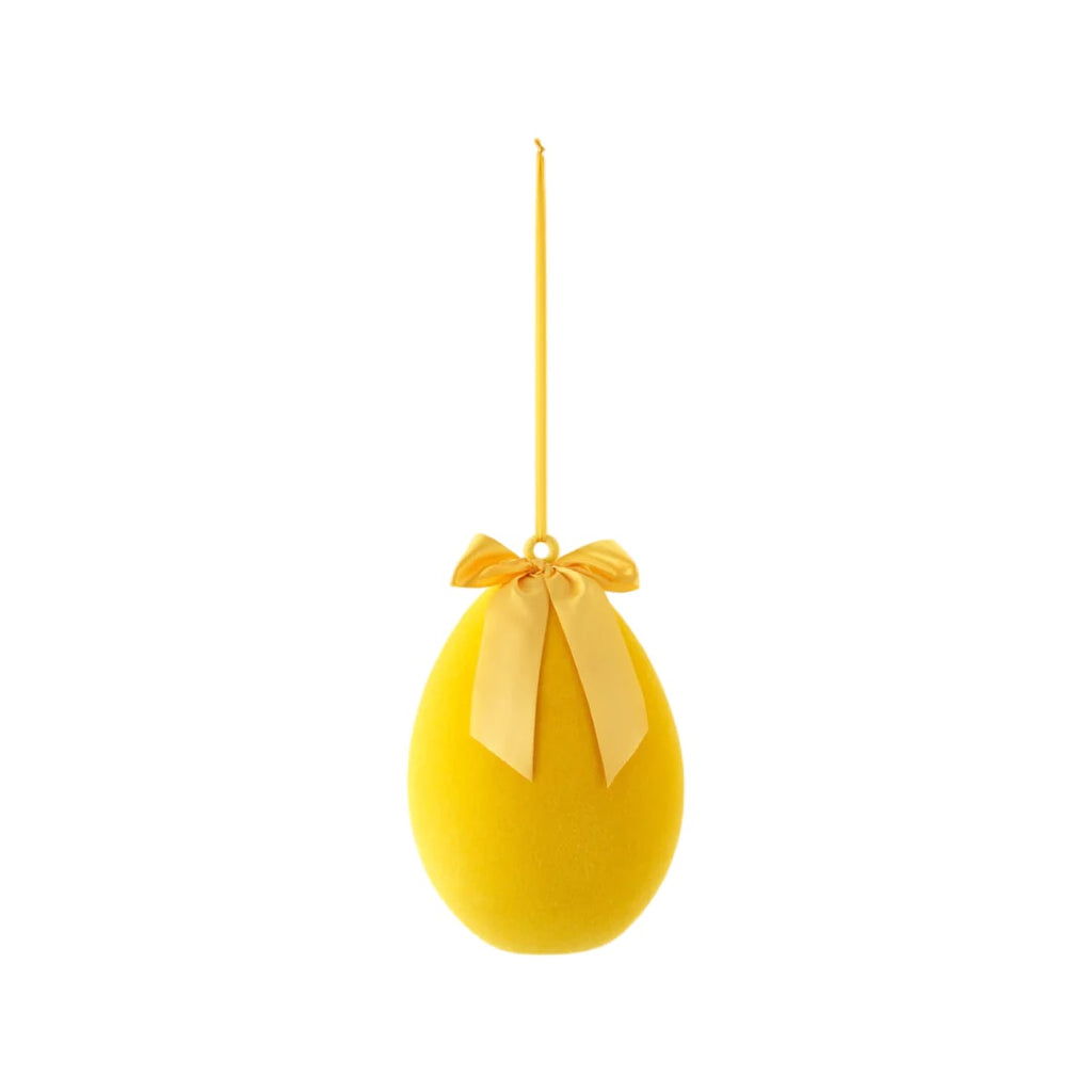Flocked Hanging Egg Display, 10" & 15.75" - Monogram Market