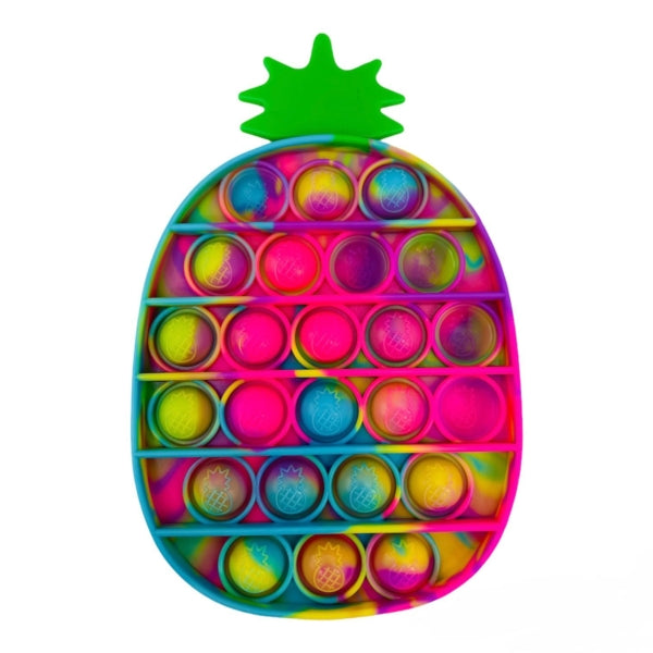 Fidget Bubble Pop It - Tie Dye Pineapple - Monogram Market
