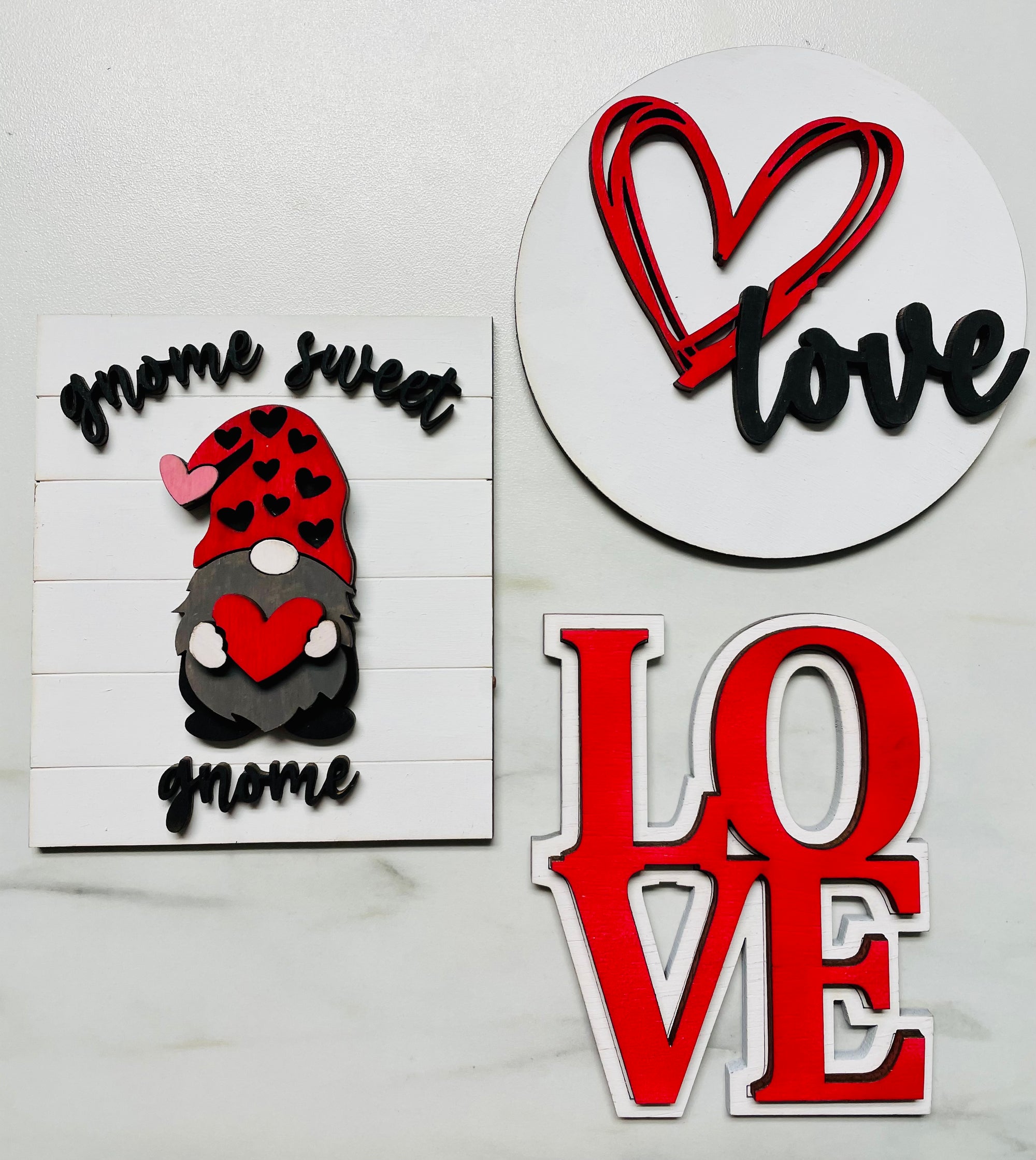 Valentines Tiered Tray Signs - Thumbnail 3