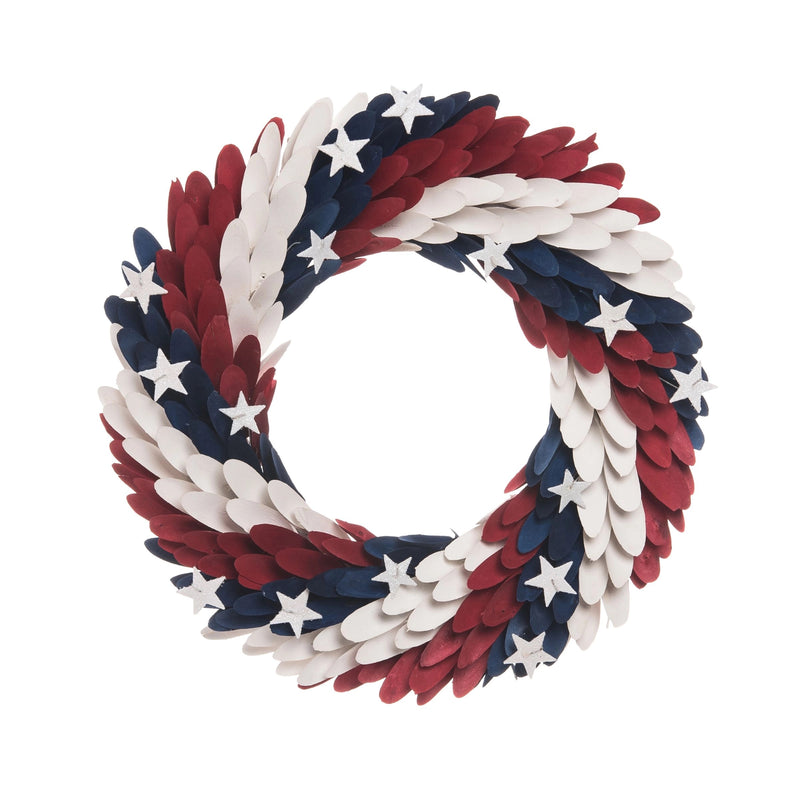 Fourth of July Americana Wreath - Monogram Market