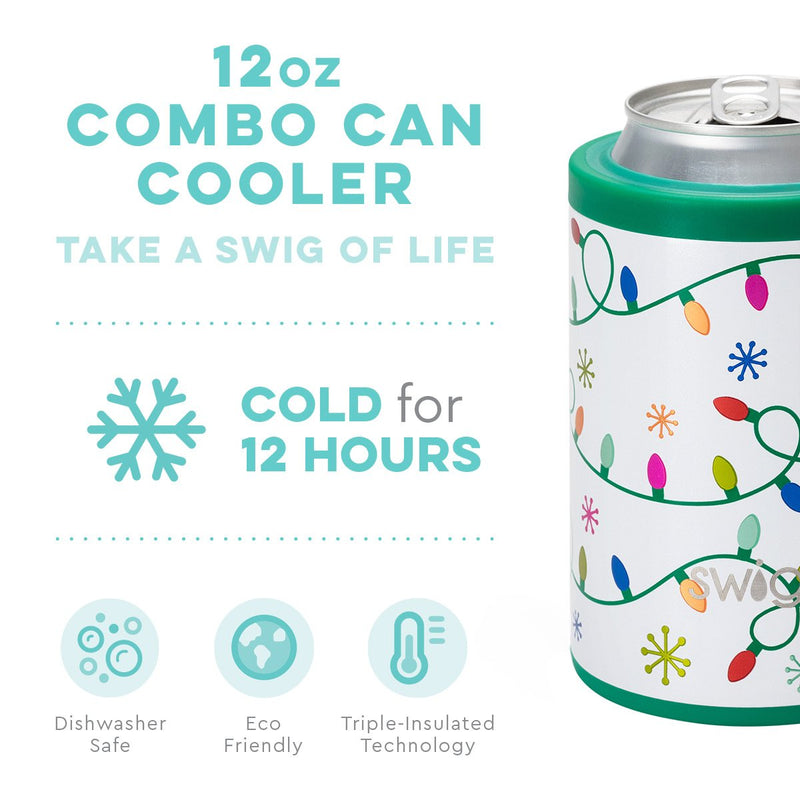 SWIG - 12 oz Combo Cooler, Let it Glow - Monogram Market