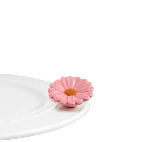 Nora Fleming Flower Power, Pink Gerber Daisy, Mini - Monogram Market
