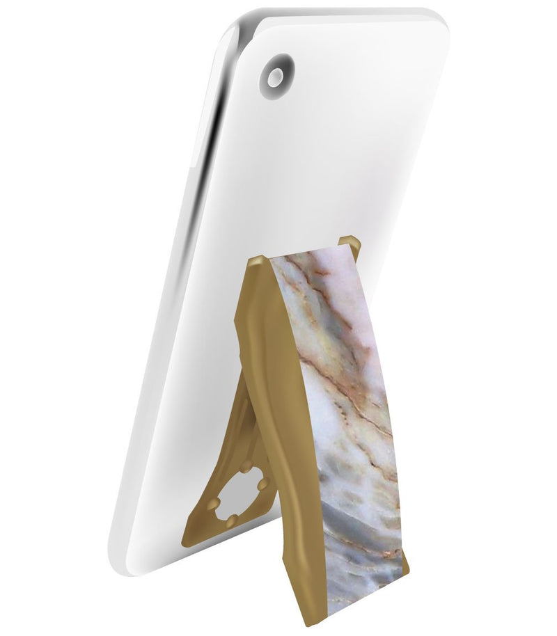 LoveHandle PRO Phone Grip - Marble Chic - Monogram Market