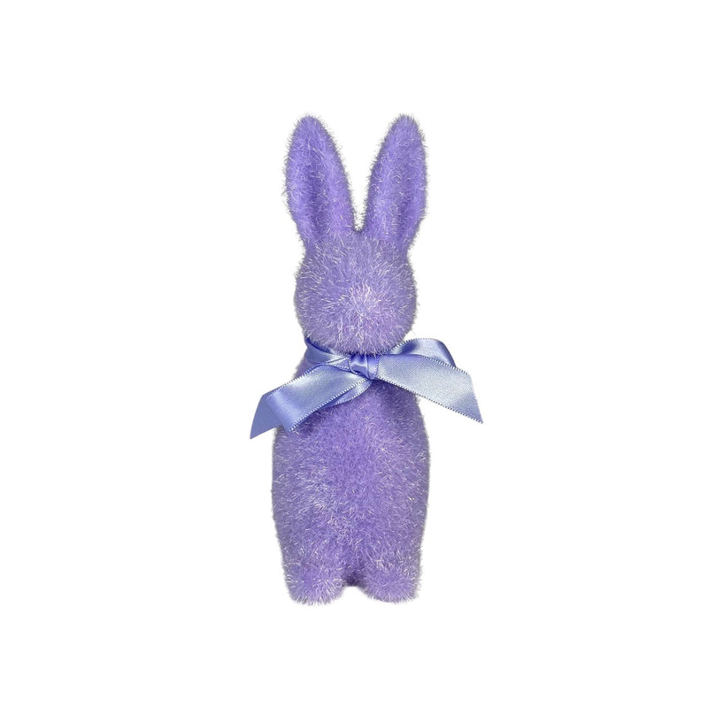 Flocked Easter Bunny - SMALL, 6” - Monogram Market