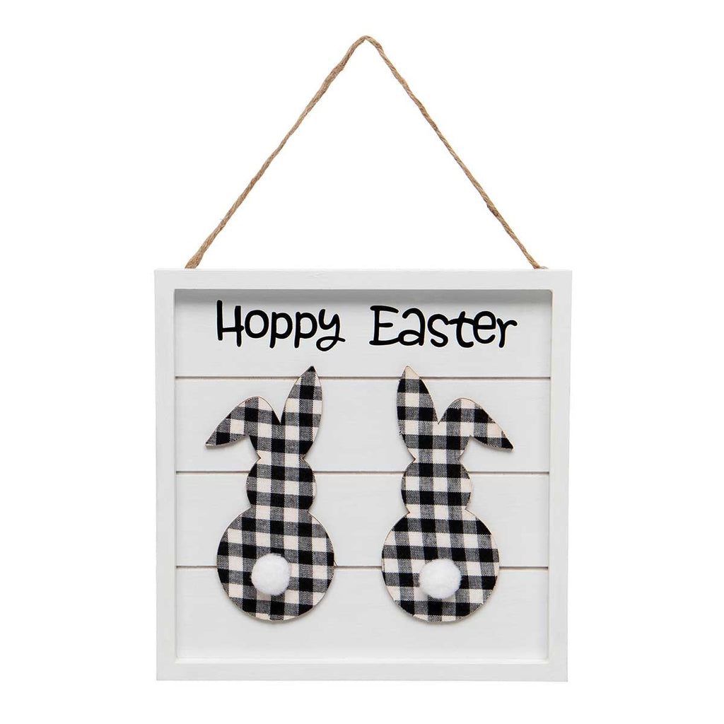Hoppy Easter Bunnies Sign - Monogram Market