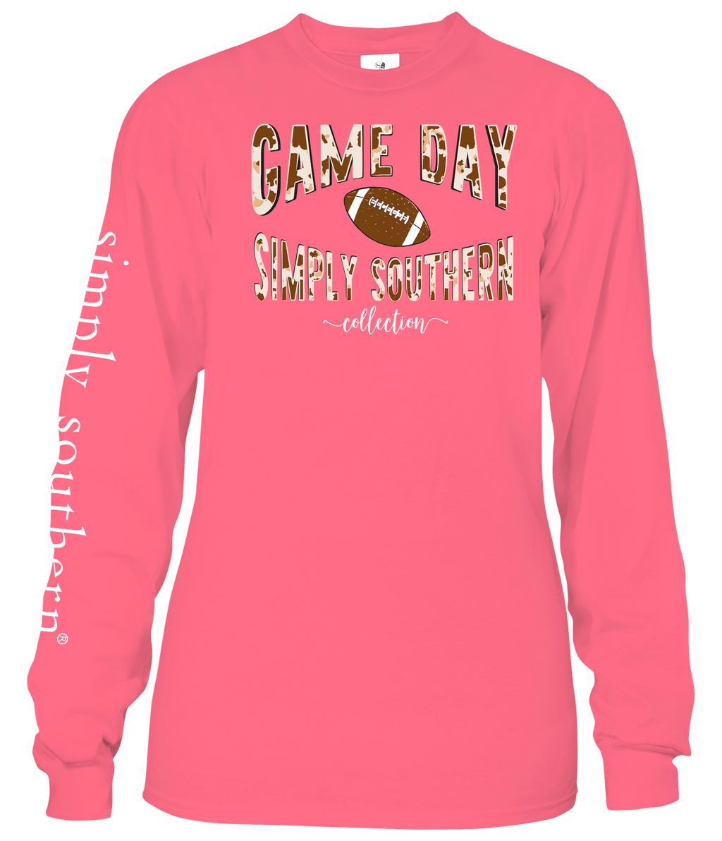 Simply Southern  - Game Day Vibes, Long Sleeve Tee - Monogram Market