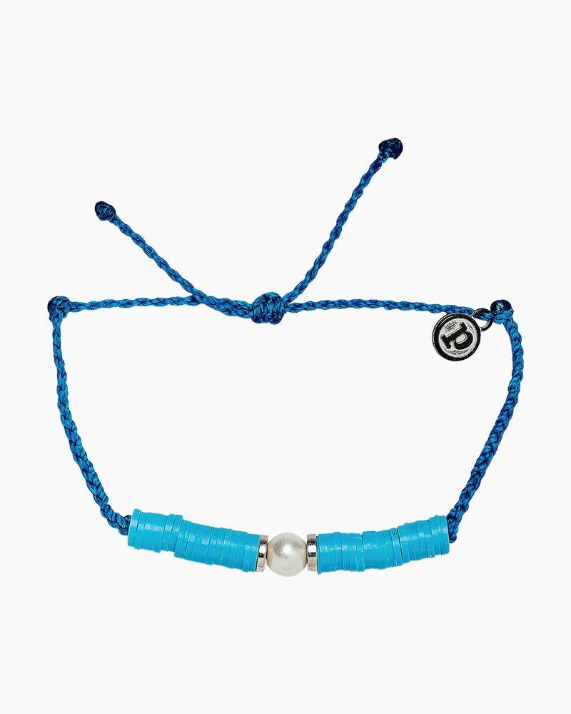 PuraVida, Neon Moon Charm Bracelet, Neon Blue - Monogram Market