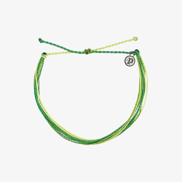 PuraVida, Original Anklet, Grass is Always Greener - Monogram Market