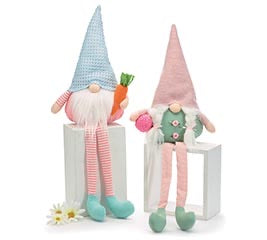Easter Garden Gnomes - Boy and Girl - Monogram Market