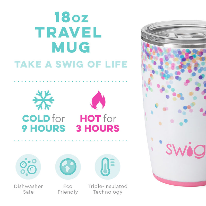 SWIG - 18 oz. Travel Mug, Confetti - Monogram Market
