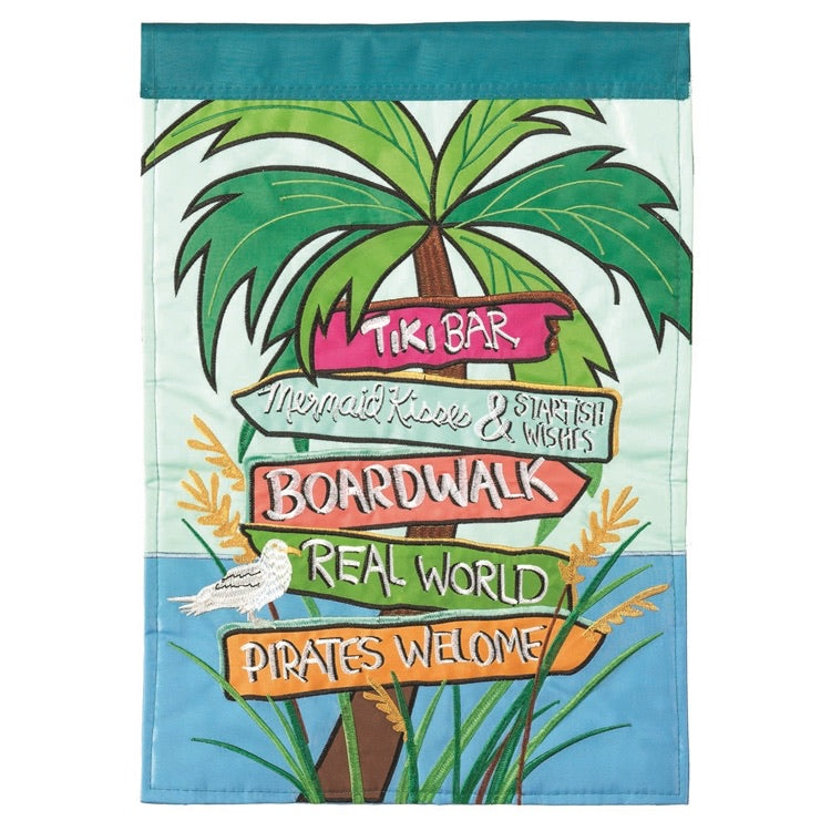 Monogram Market Garden Flag