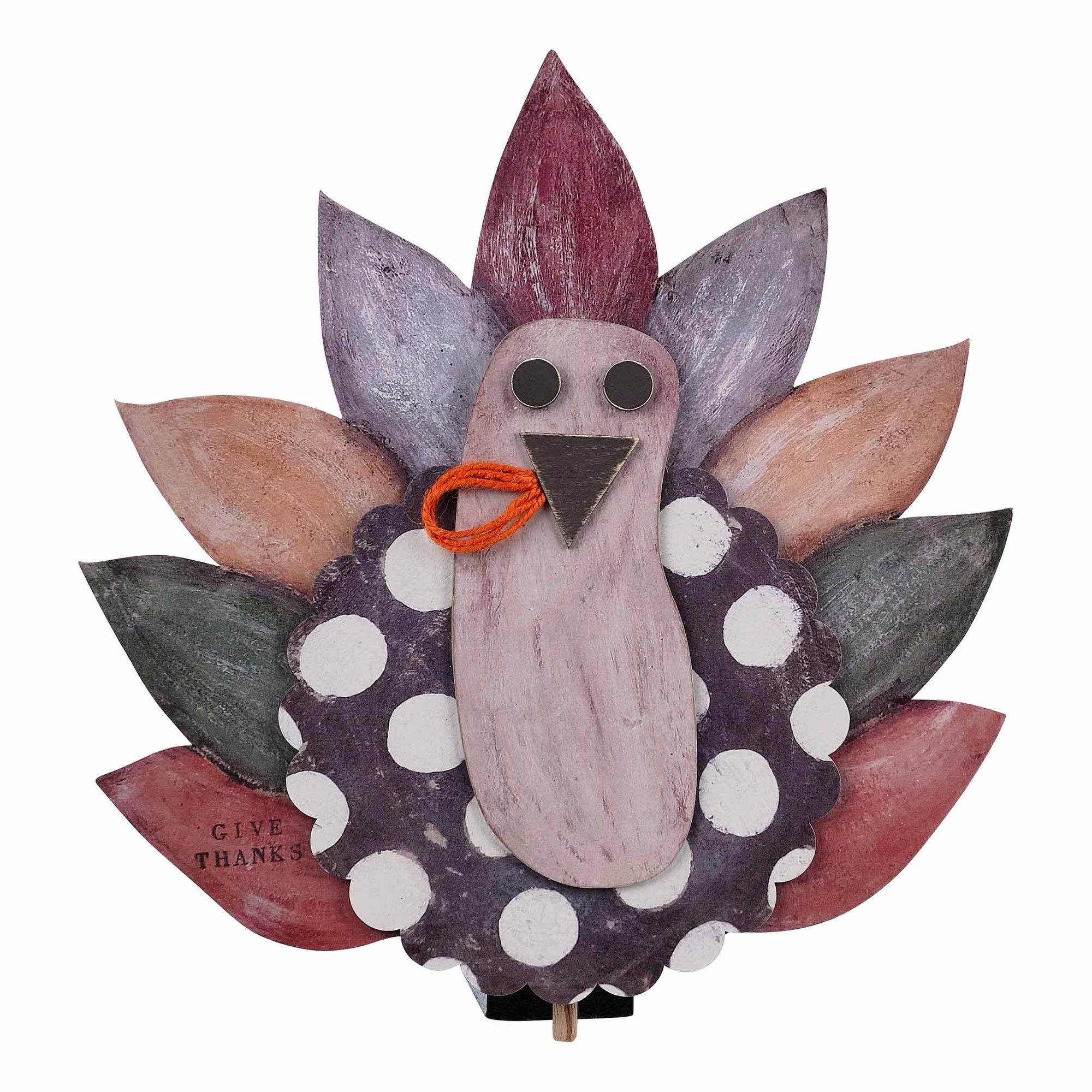 Monogram Market Turkey Wood Topper