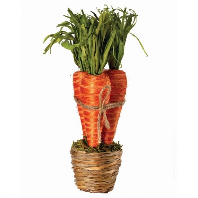 Twine Wrapped Carrots  in a Pot - Monogram Market
