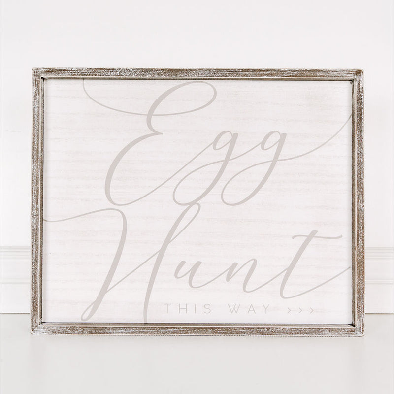 Egg Hunt This Way -> - Monogram Market