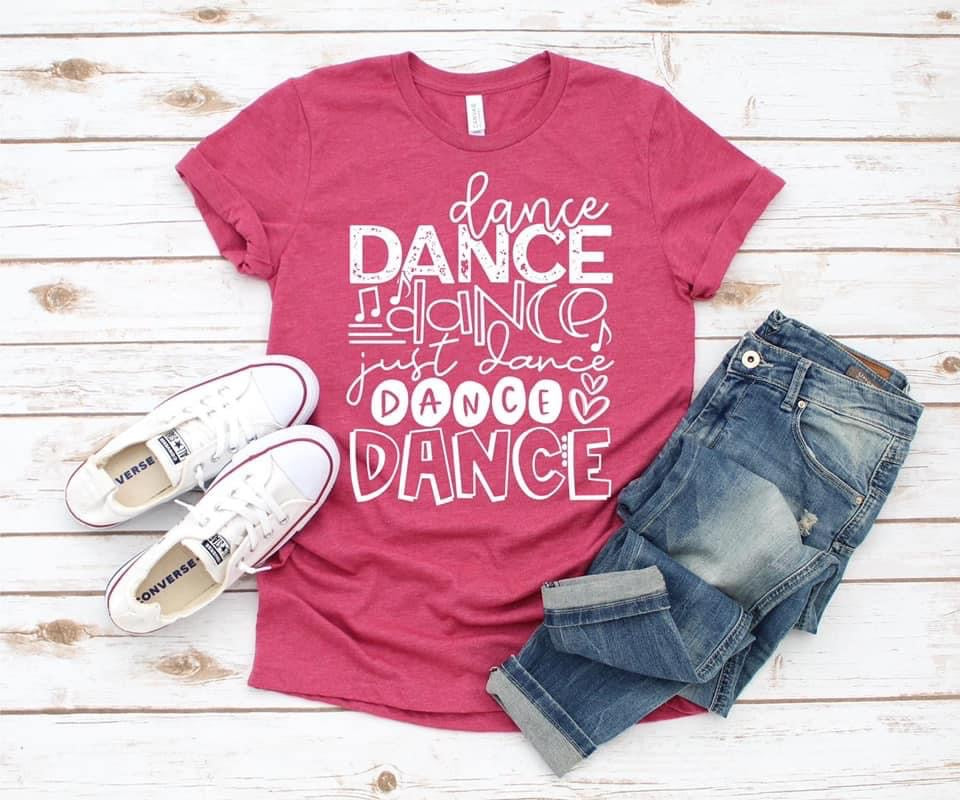 Just Dance, Printed Tee - Monogram Market