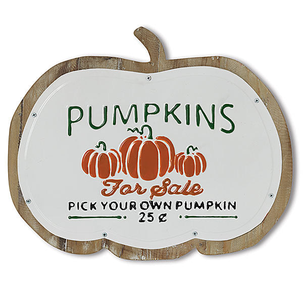 Pumpkins Wall Sign - Monogram Market