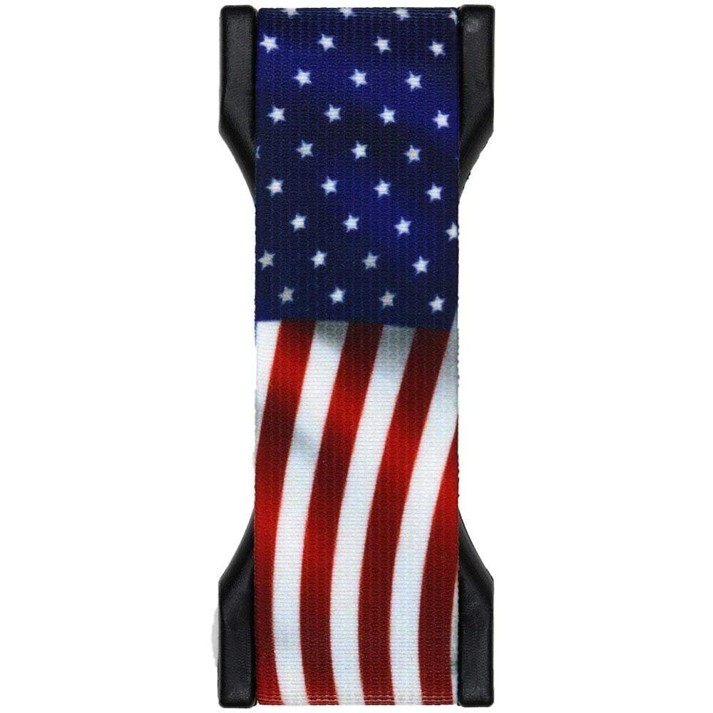 LoveHandle PRO Phone Grip - Wavy American Flag - Monogram Market