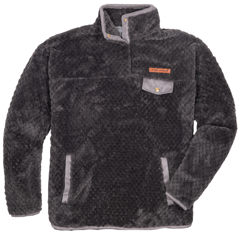 Simply Southern - Simply Soft Pullover, Coal - Monogram Market
