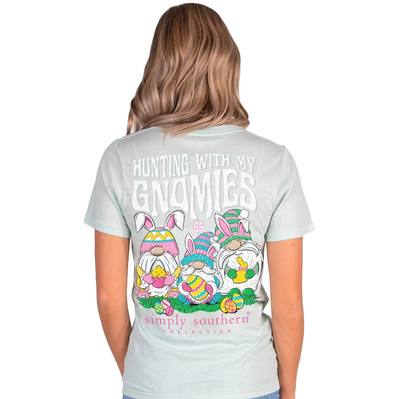 Simply Southern YOUTH Short Sleeve Tee - GNOMIES - Monogram Market