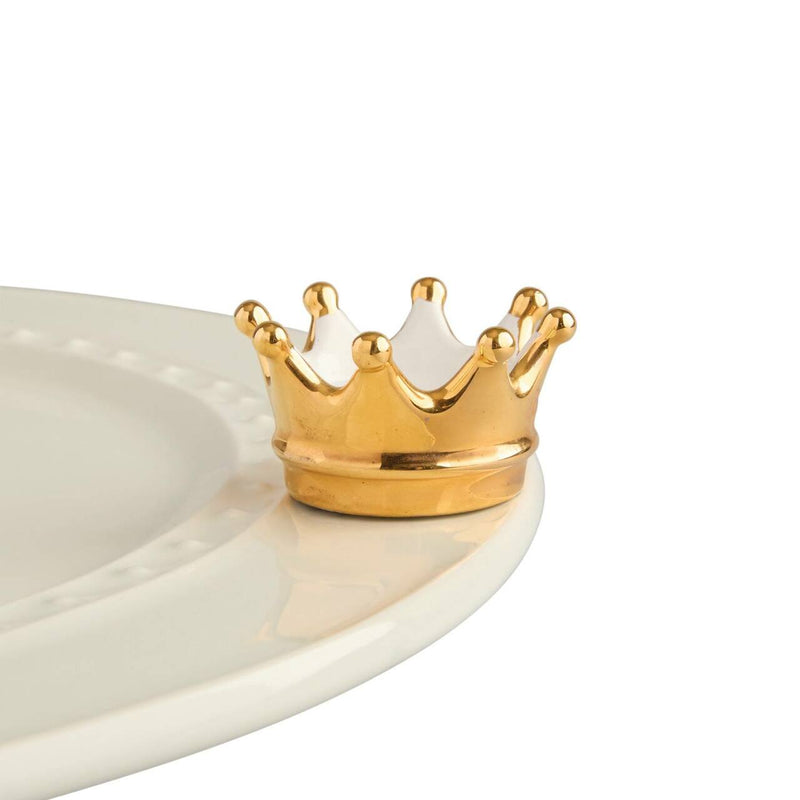 NEW Nora Fleming - Enchanted Gold Crown Mini - Monogram Market