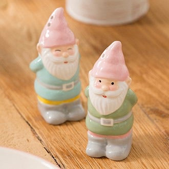 Pastel Gnome Salt and Pepper Shakers - Monogram Market