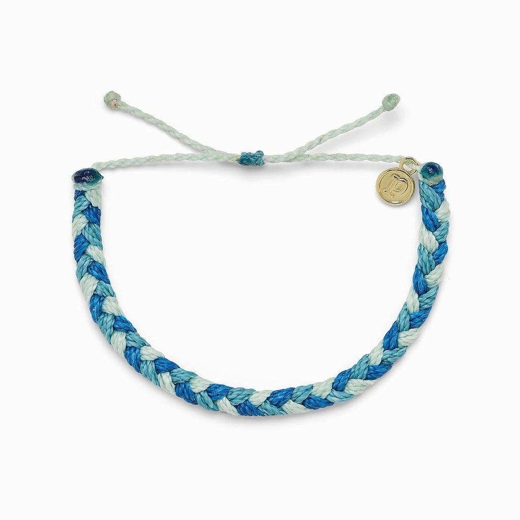 PuraVida,  Multi Braided Bracelet, Out of the Blue - Monogram Market