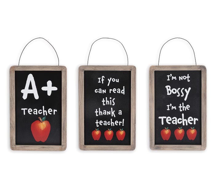 Teacher Chalkboard Christmas Ornaments - Monogram Market
