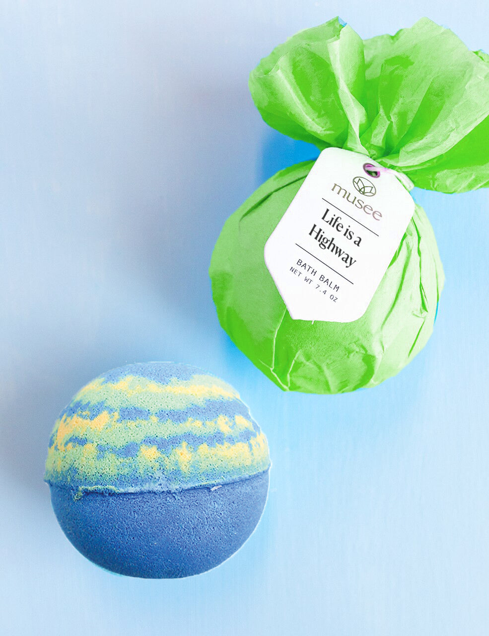Musee Bath Life is a Highway Bath Bomb