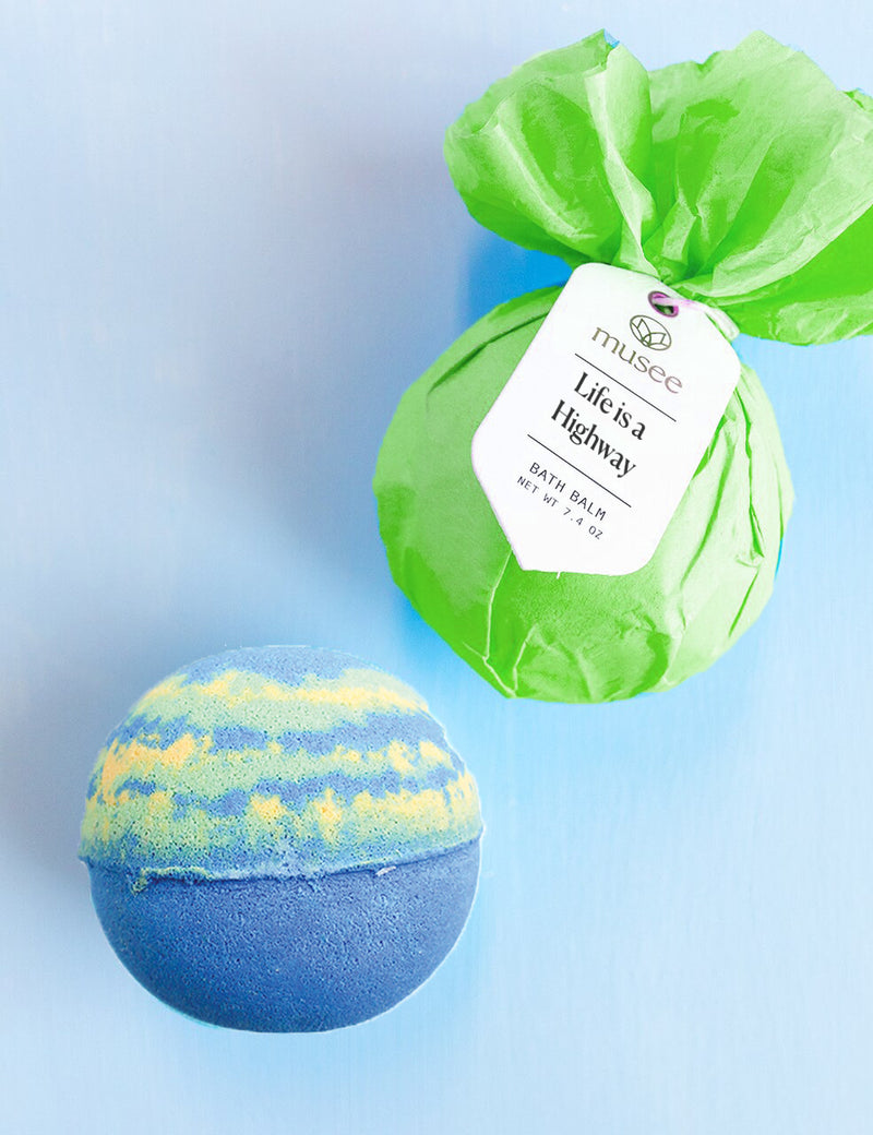 Musee Bath Bomb - Life is a Highway - Monogram Market