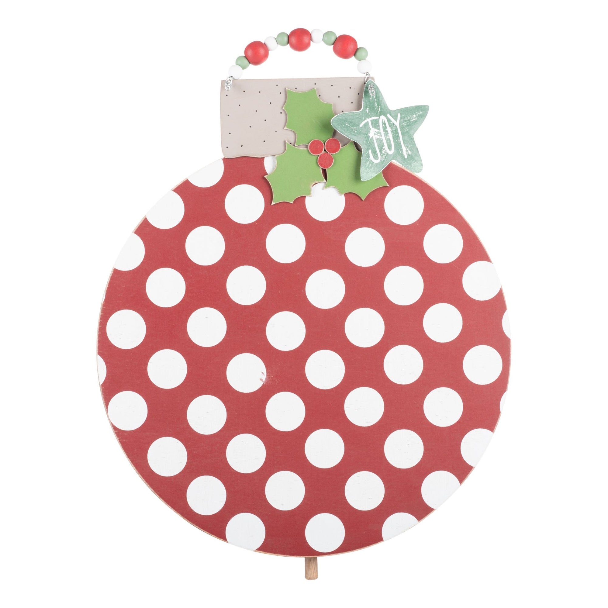 Monogram Market Wood Topper