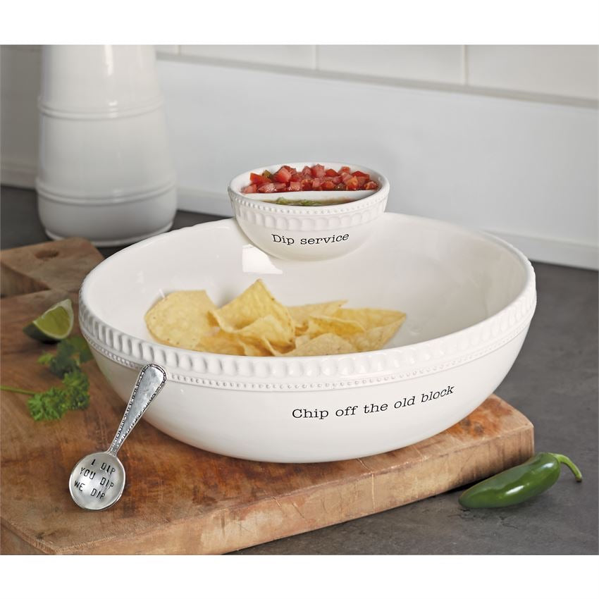 Mud Pie Stacked Chip ‘n Dip Set - Thumbnail 3