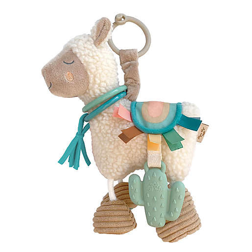 Itzy Ritzy - Llama Plush Silicone Teether Activity Toy - Monogram Market