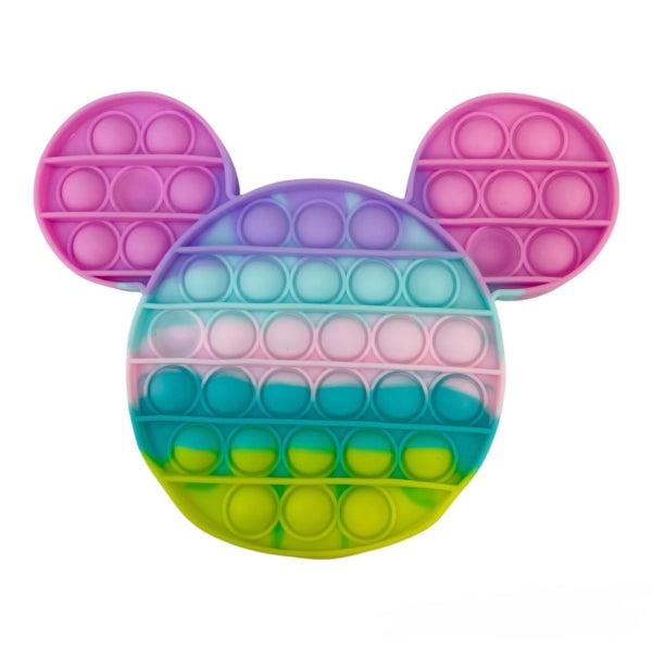 Fidget Bubble Pop It - Pastel Mouse Head - Monogram Market