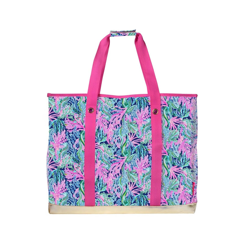 Lilly Pulitzer Ultimate Carry All, Bringing Mermaid Back - Monogram Market