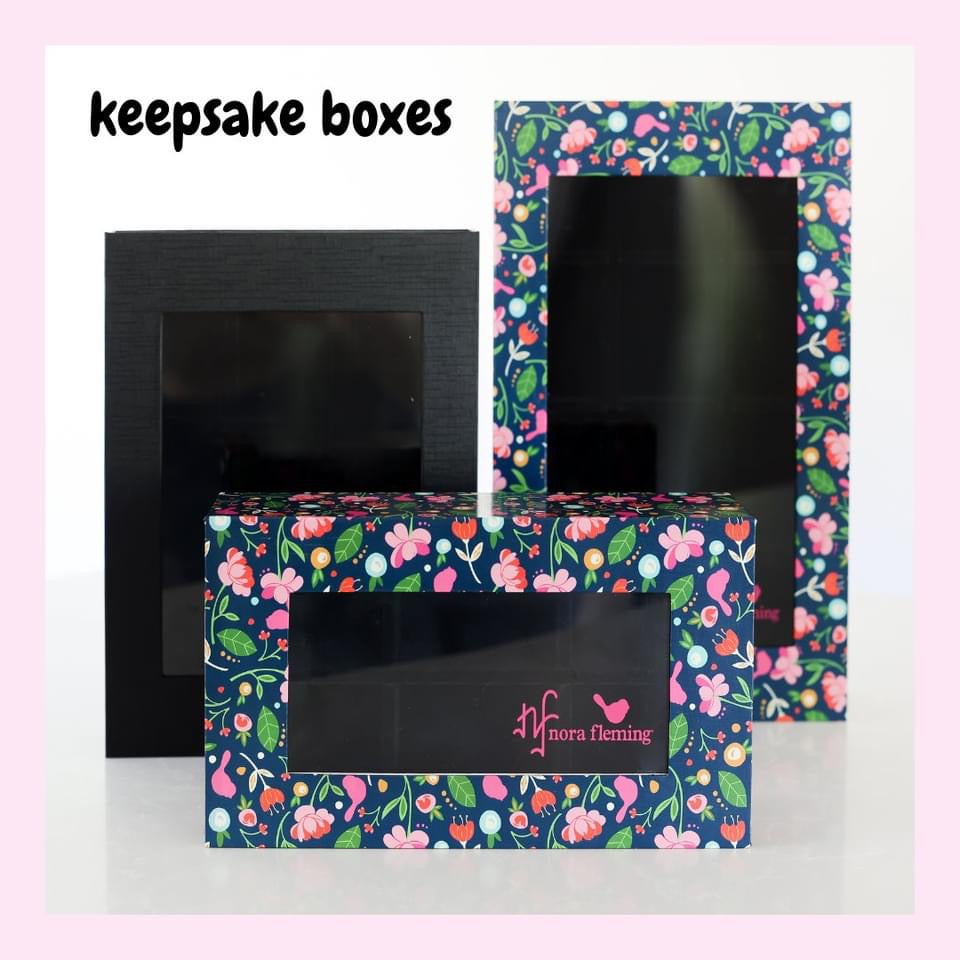 NEW Nora Fleming Keepsake Boxes, PRE-ORDER - Monogram Market
