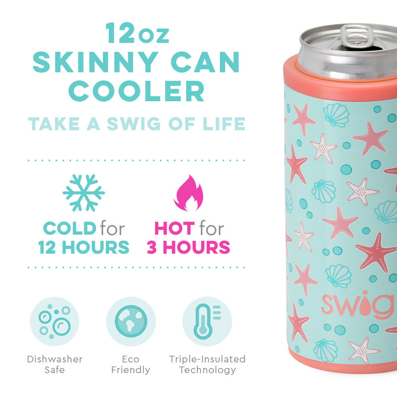 SWIG 12oz Skinny Can Cooler, Starfish - Monogram Market