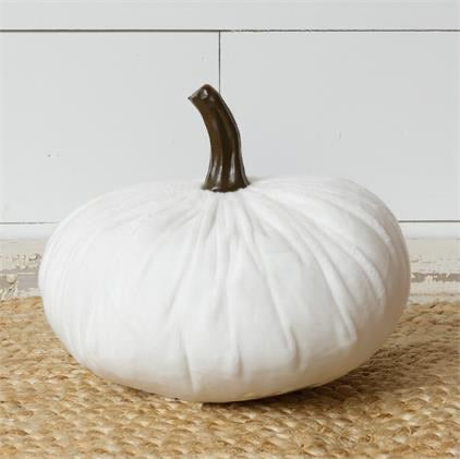 White Velvet Pumpkins - Monogram Market