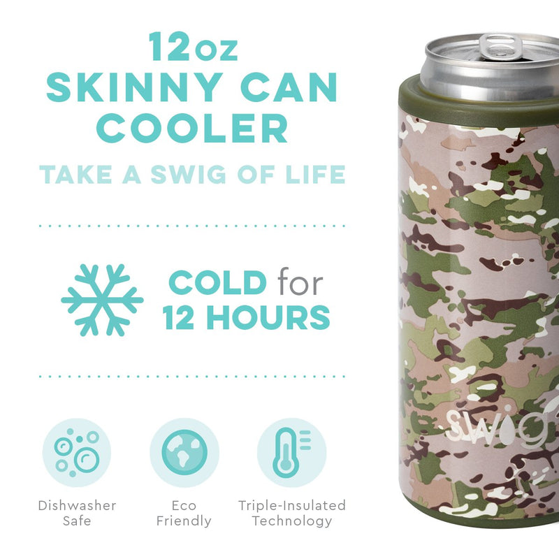 SWIG 12oz Skinny Can Cooler, Duty Calls - Monogram Market