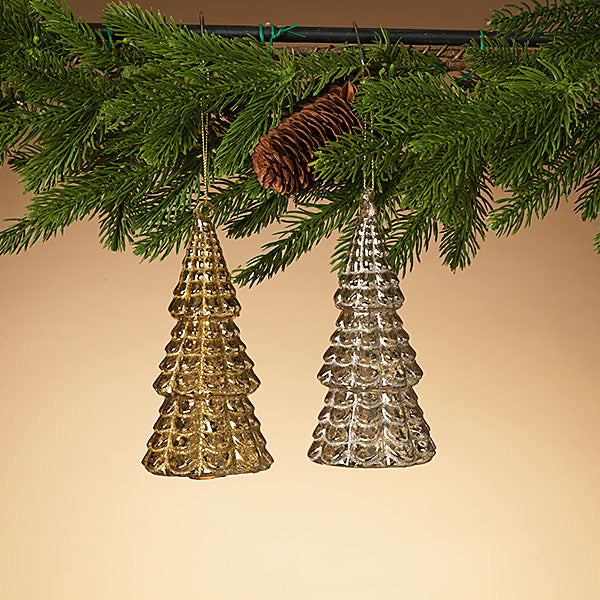 Glass Christmas Tree Ornament - Monogram Market