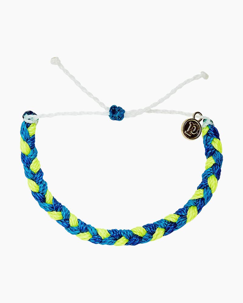 PuraVida,  Multi Braided Bracelet, Boardwalk Breeze - Monogram Market