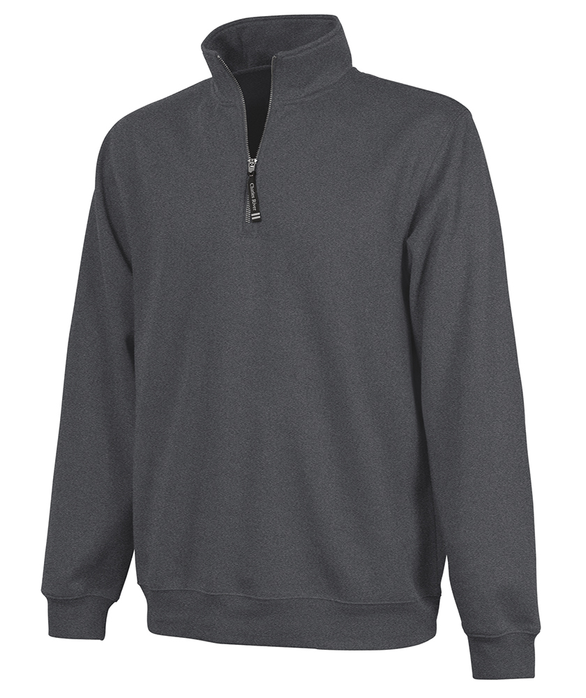 Dark grey quarter zip hot sale