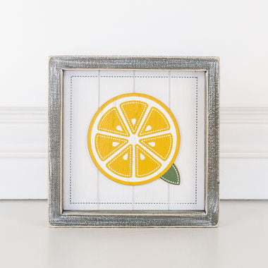 Shiplap Lemon Sign - Monogram Market
