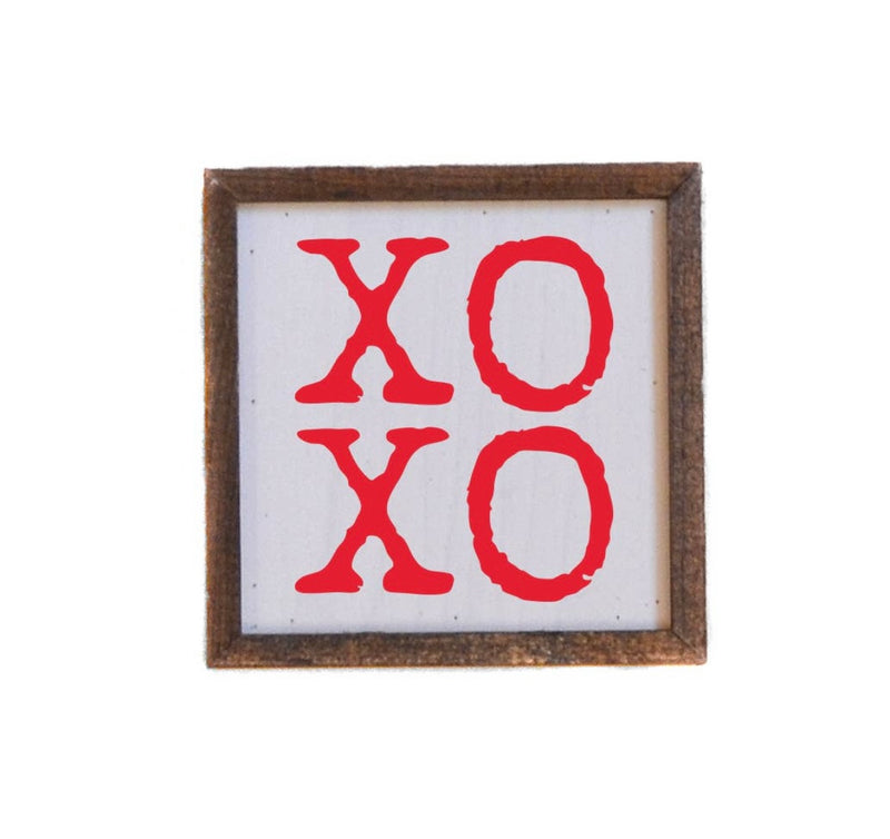 XOXO Valentine’s Day Sign, 6x6 - Monogram Market
