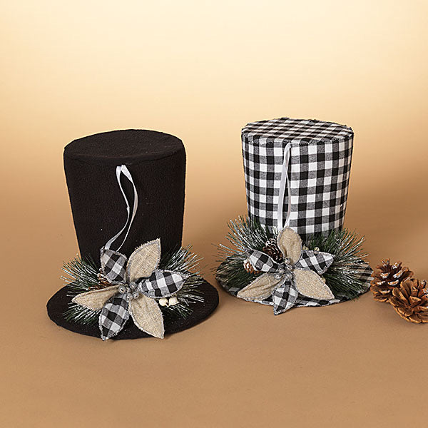 Holiday Hat Ornament - Large - Monogram Market