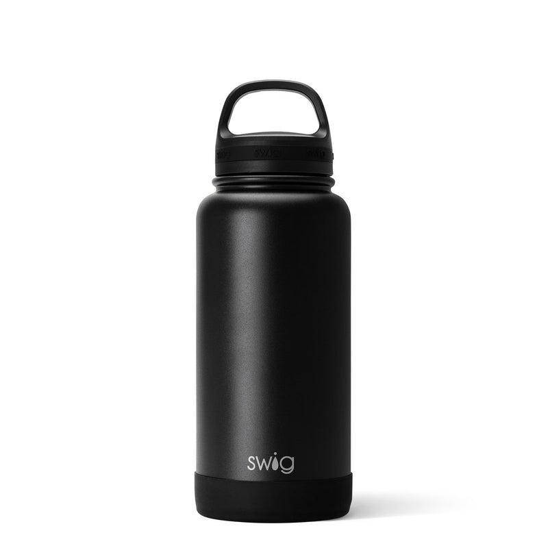 SWIG - Matte Black Bottle, 30 oz. - Monogram Market