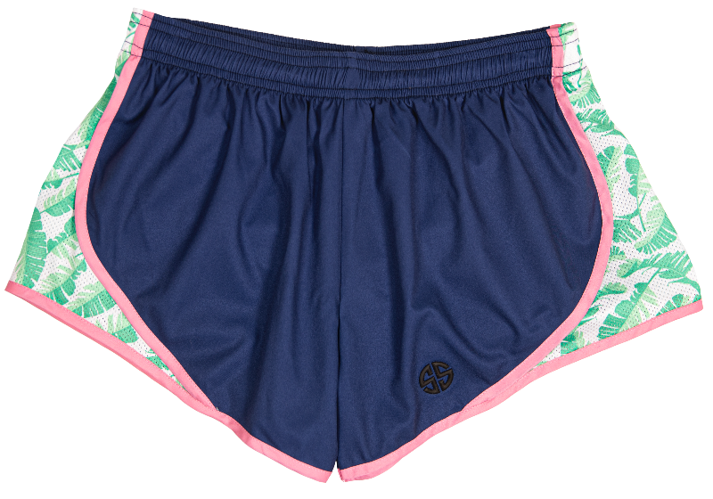 Simply Southern - Simply Running  Shorts, Palm - Monogram Market