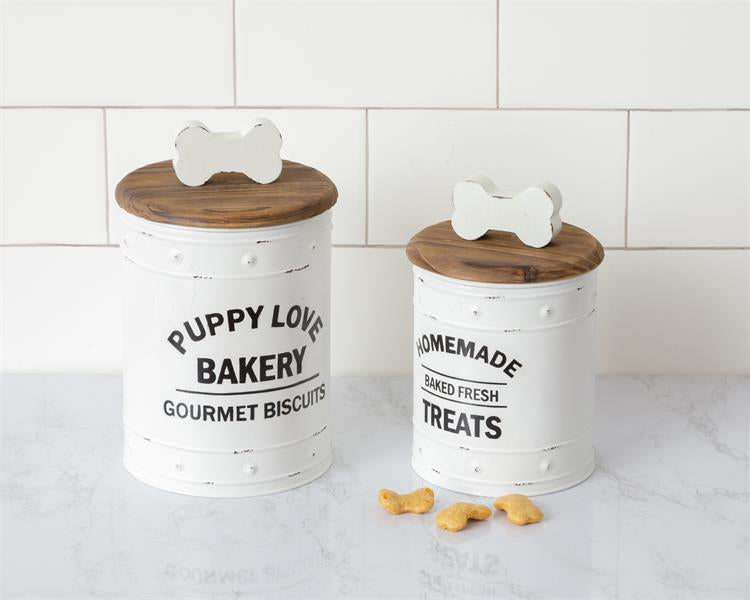 Canisters - Puppy Love Bakery, Homemade Treats - Monogram Market